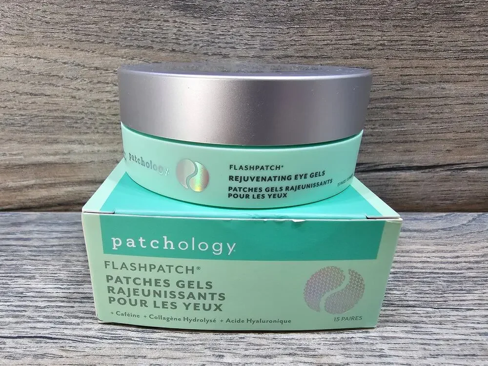BNIB Patchology Flashpatch Rejuvenating Eye Gels 15 pairs